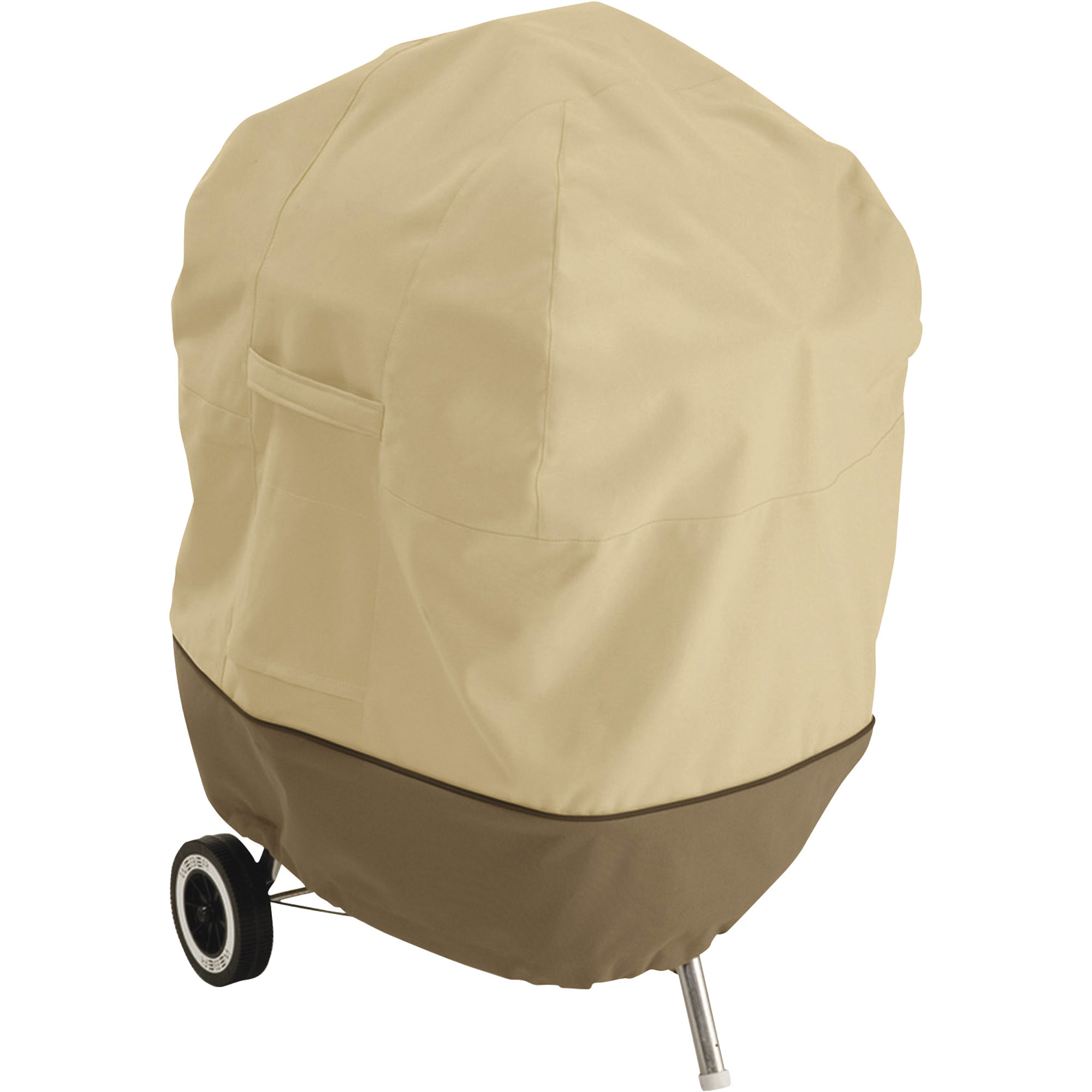 Classic Accessories Veranda Kettle-Style Barbecue Grill Cover, Pebble, 26 1/2in. Dia. x 38in.H, Model# 73422